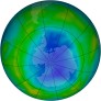 Antarctic Ozone 2013-08-07